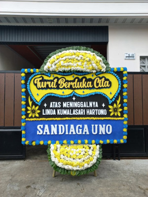 Papan Bunga Duka di Sukorambi