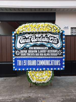 Papan Bunga Duka di Sukorambi